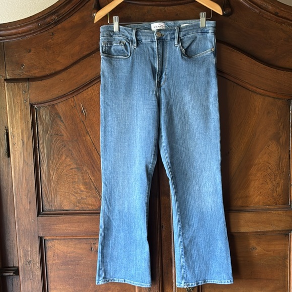 FRAME Le Crop Mini Bootcut Jeans
